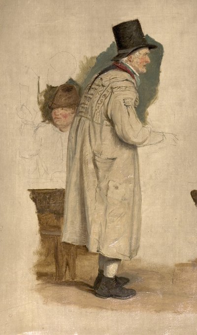 An Old Man in a Smock by William Mulready